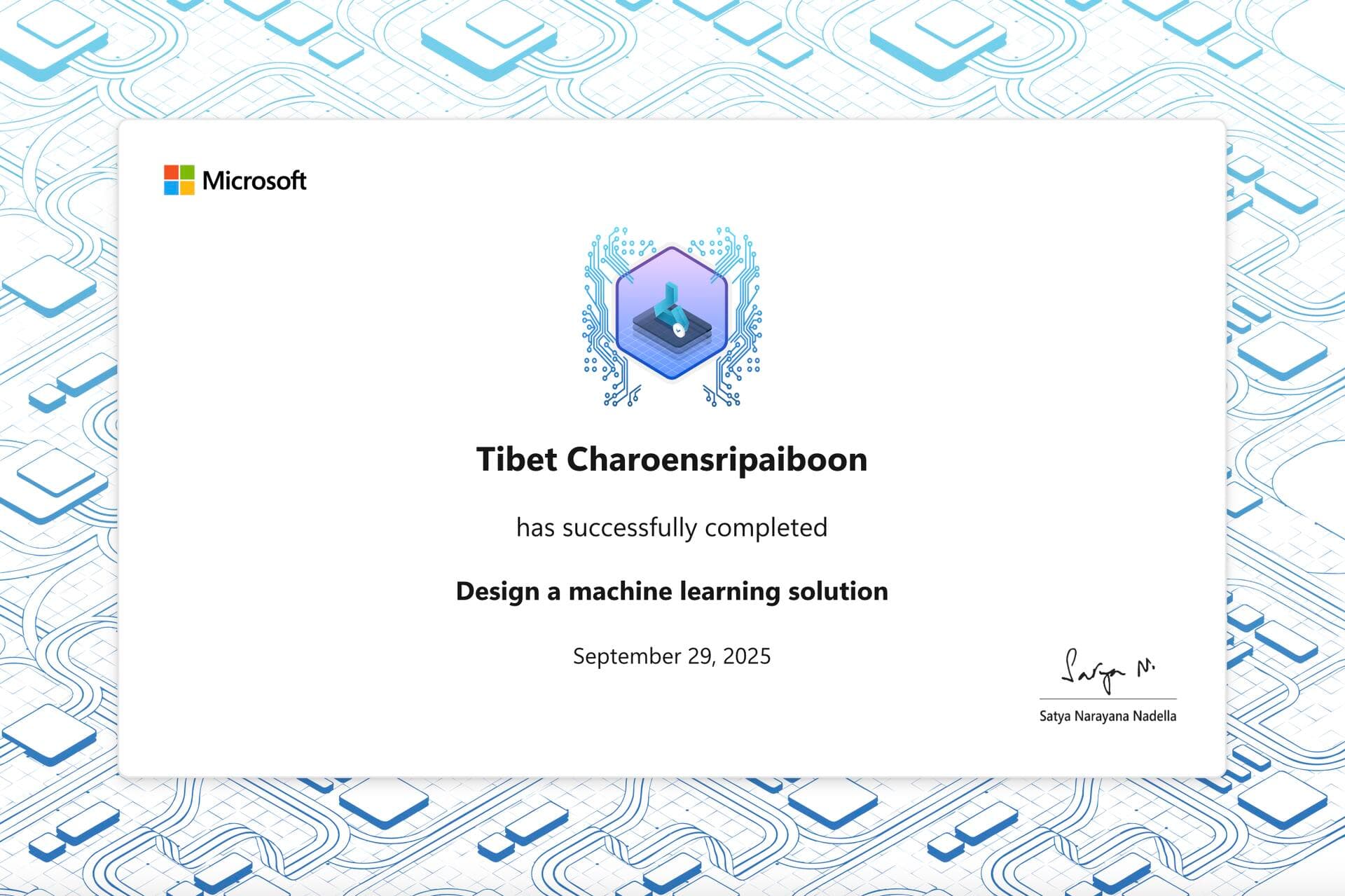 Design a machine learning solution